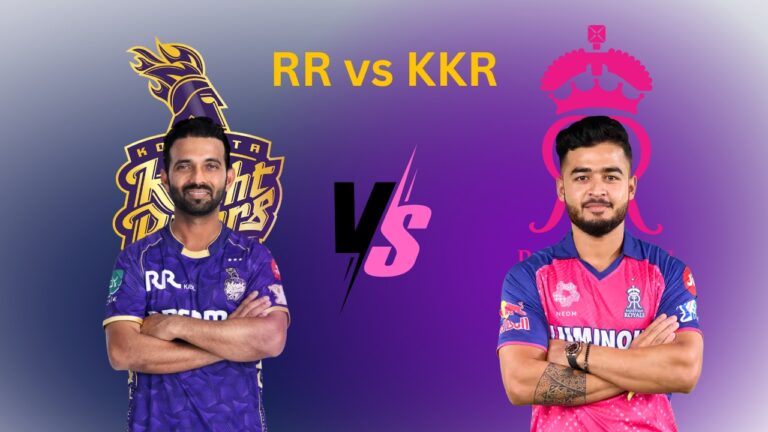 RR vs KKR