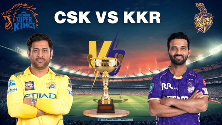 CSK vs KKR