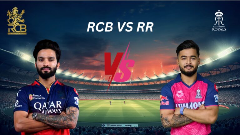 RCB VS RR